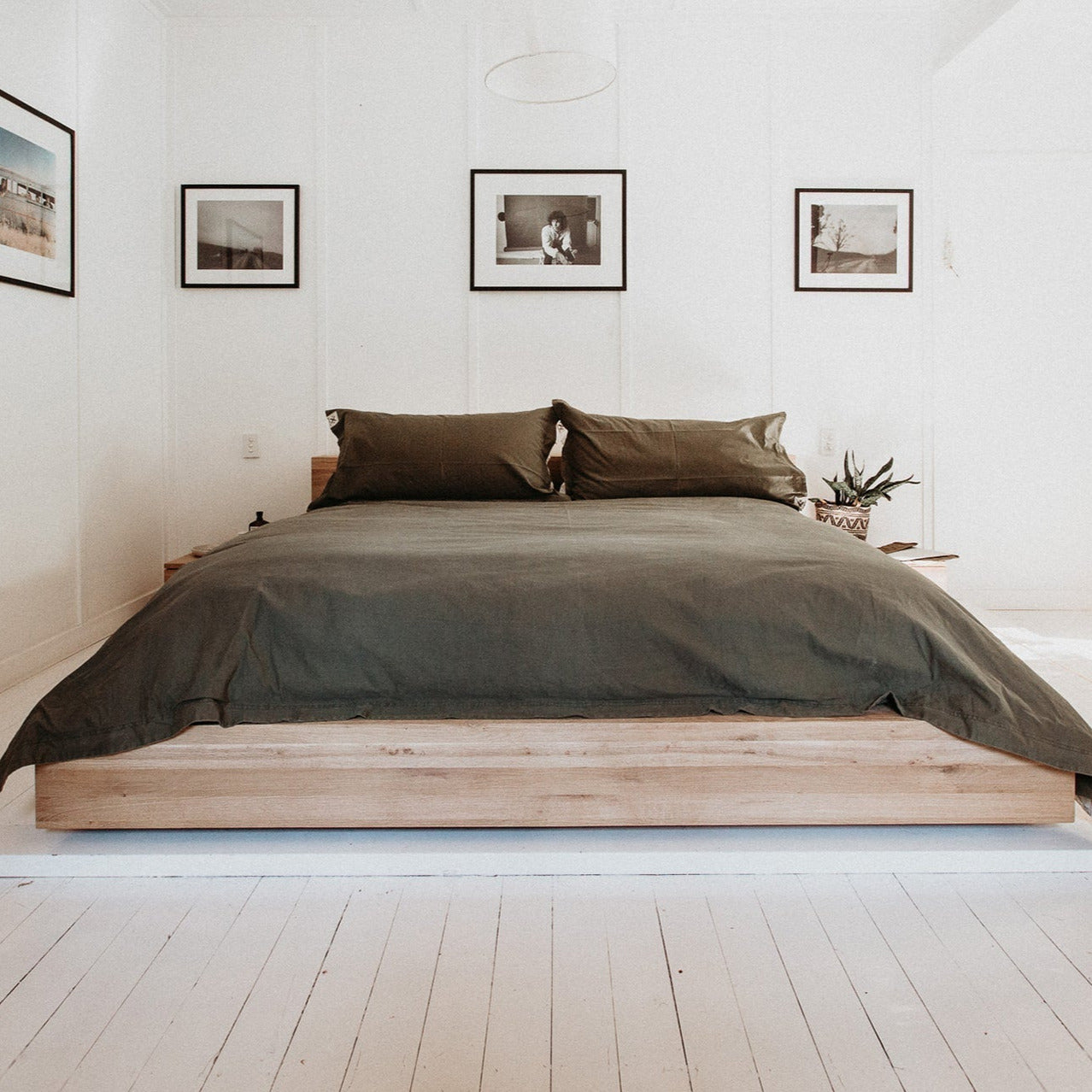Organic Canvas Duvet Cover - Coastal Living