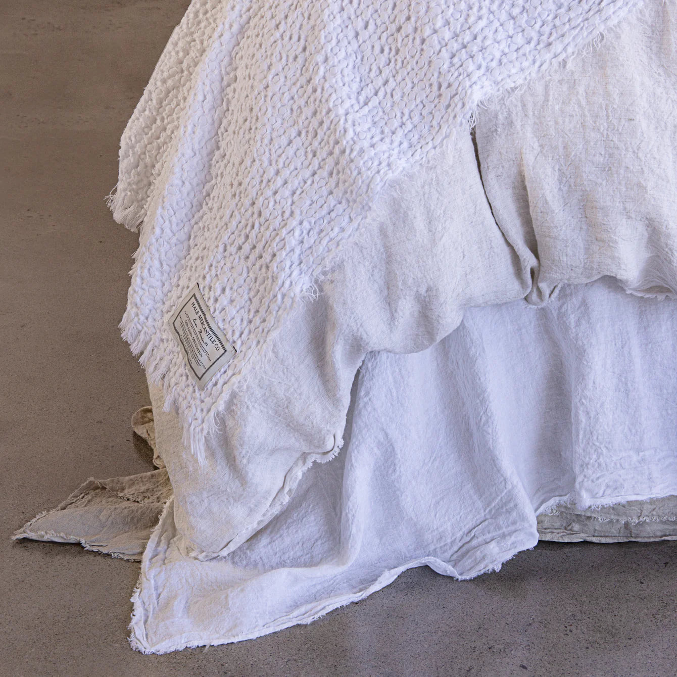 Flocca Linen Blanket - Ayrton