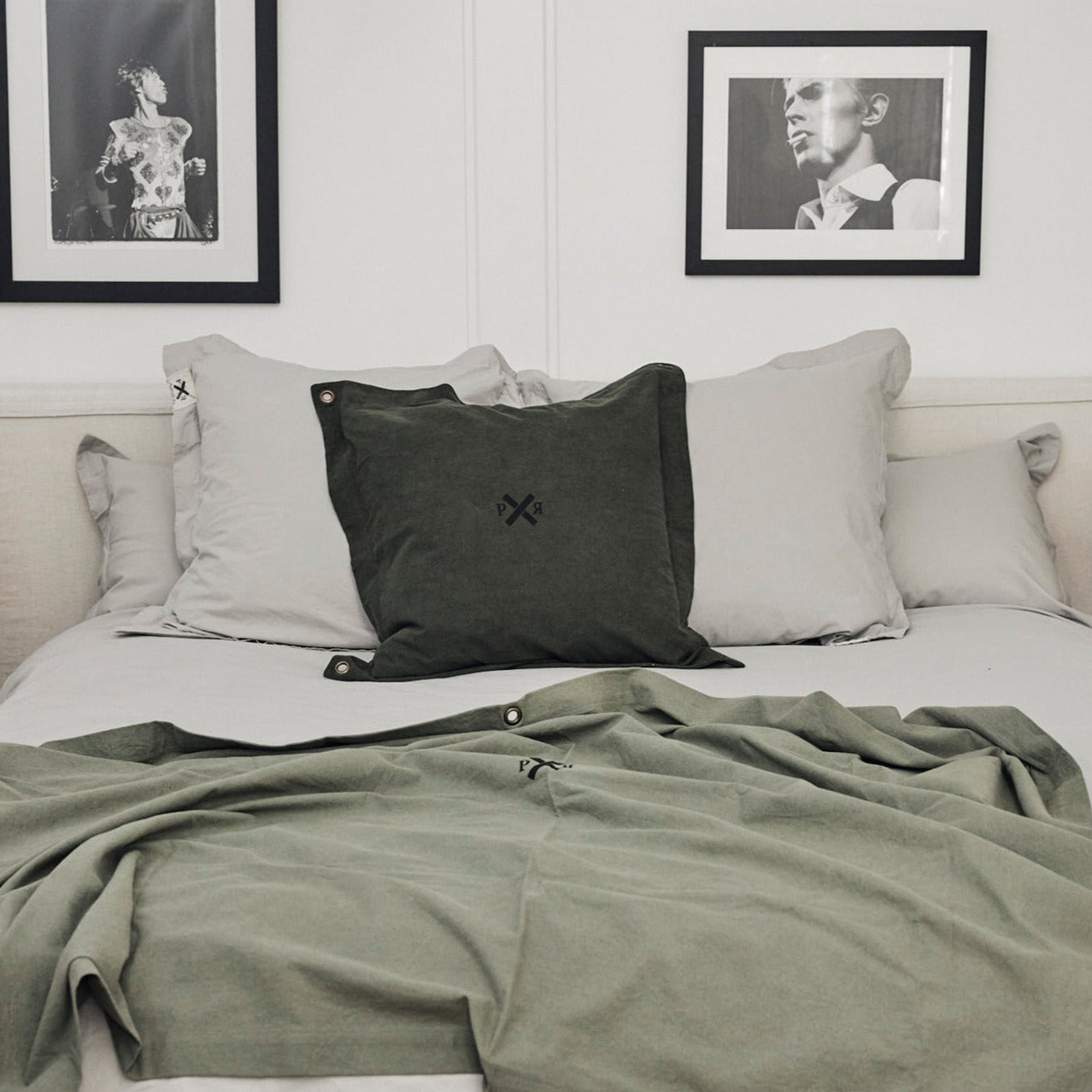 Organic Canvas Duvet Cover - Coastal Living