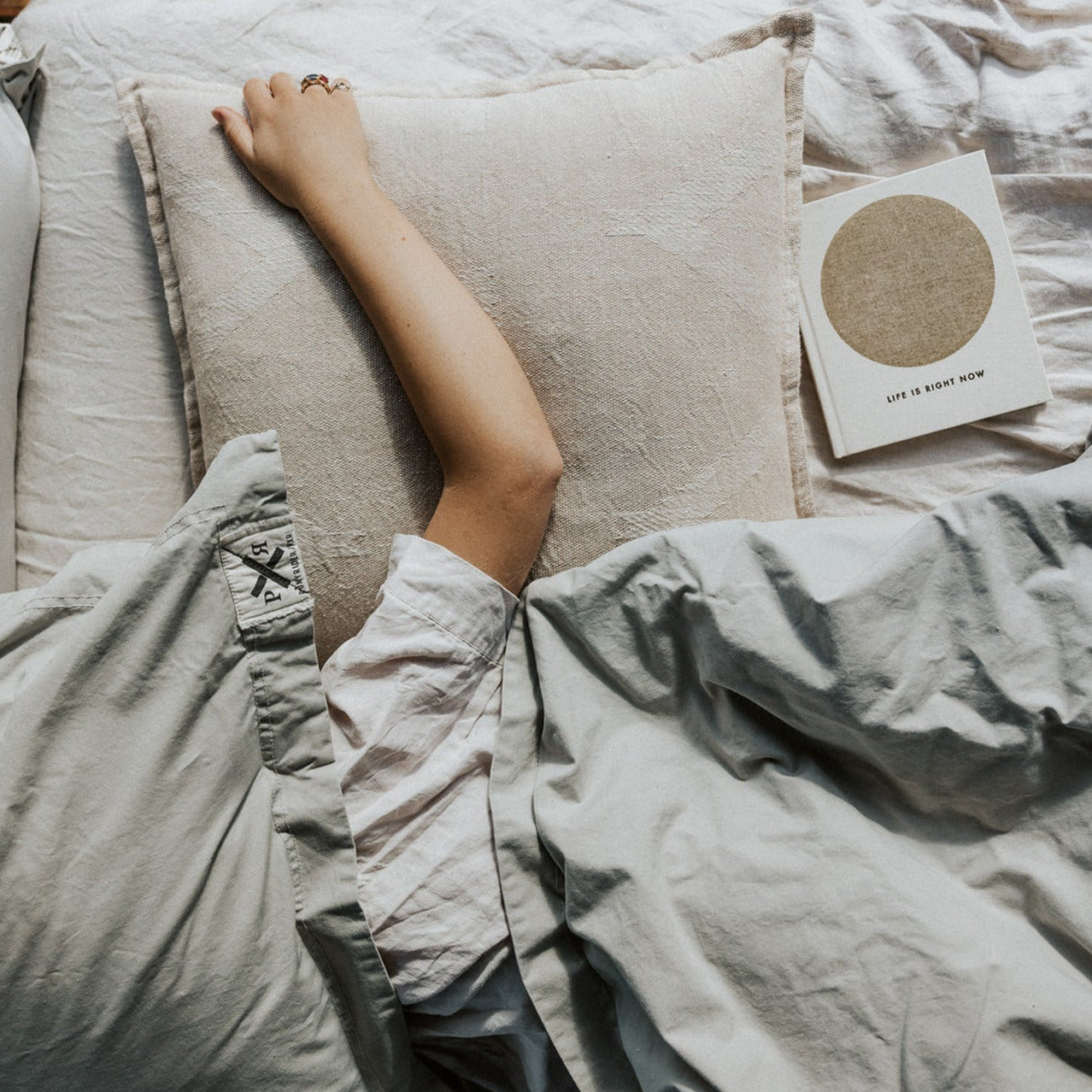 Organic Canvas Duvet Cover - Coastal Living