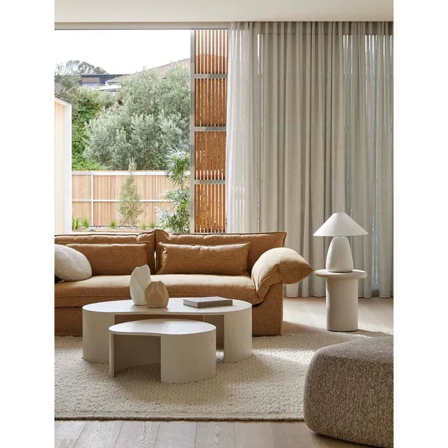 Pebble Ottoman Large