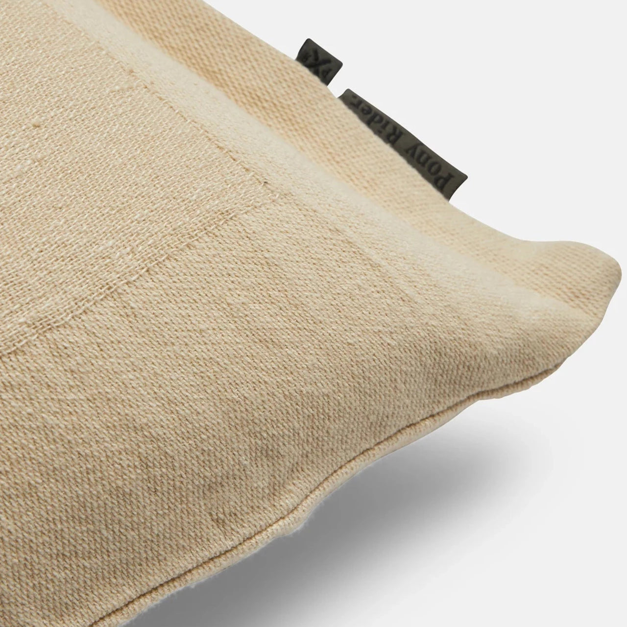 Bare Bones Linen Cushion Angora - Coastal Living