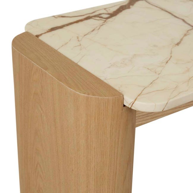 Floyd Marble Bench - Coastal Living