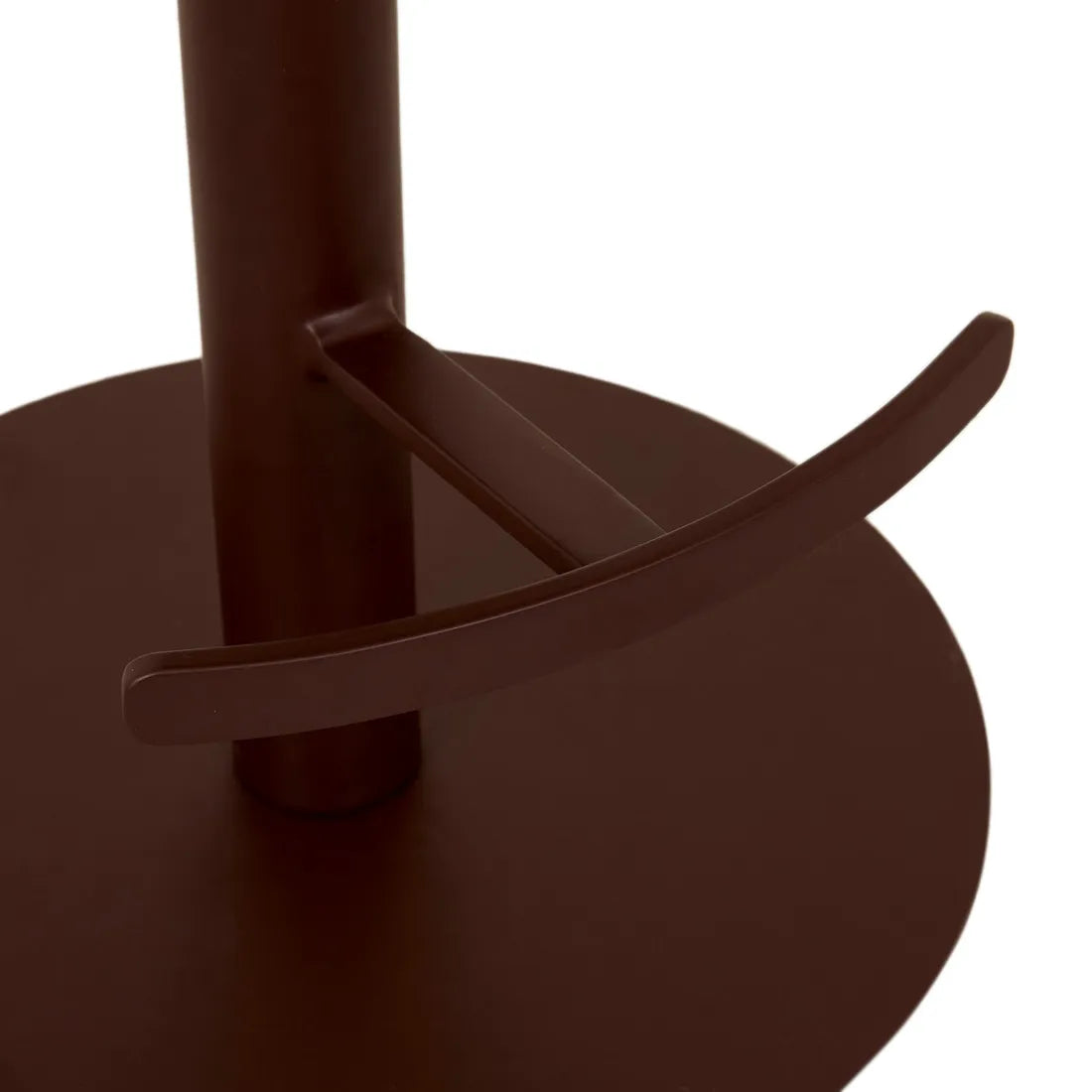 Plum Swivel Barstool