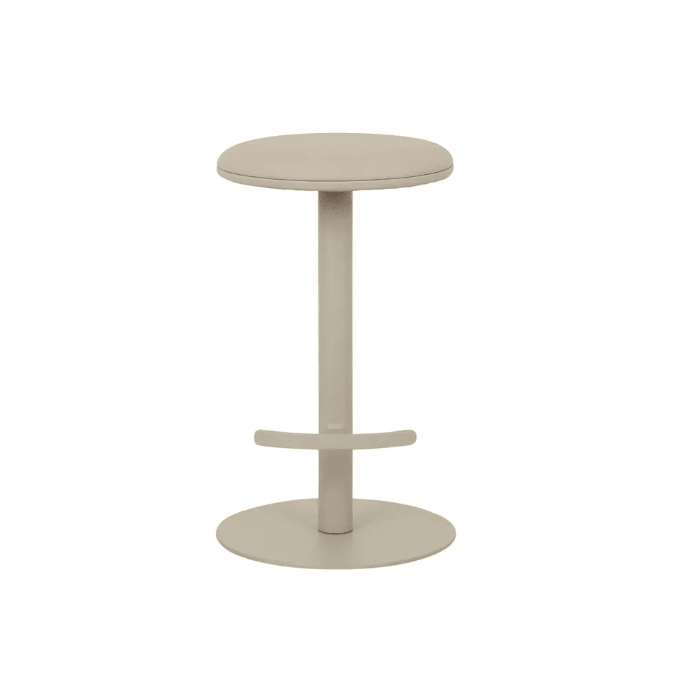 Plum Swivel Barstool
