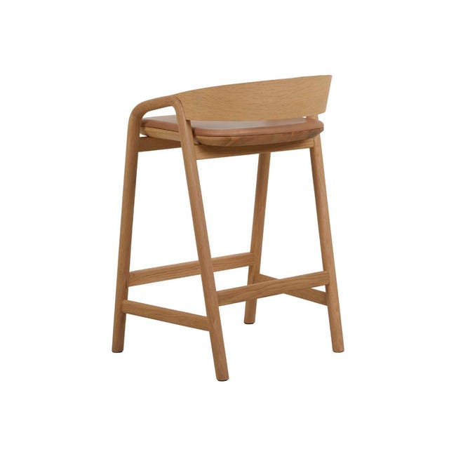 Tolv Inlay Upholstered Barstool - Coastal Living