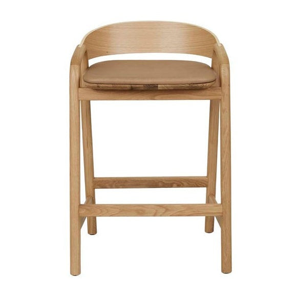 Tolv Inlay Upholstered Barstool - Coastal Living