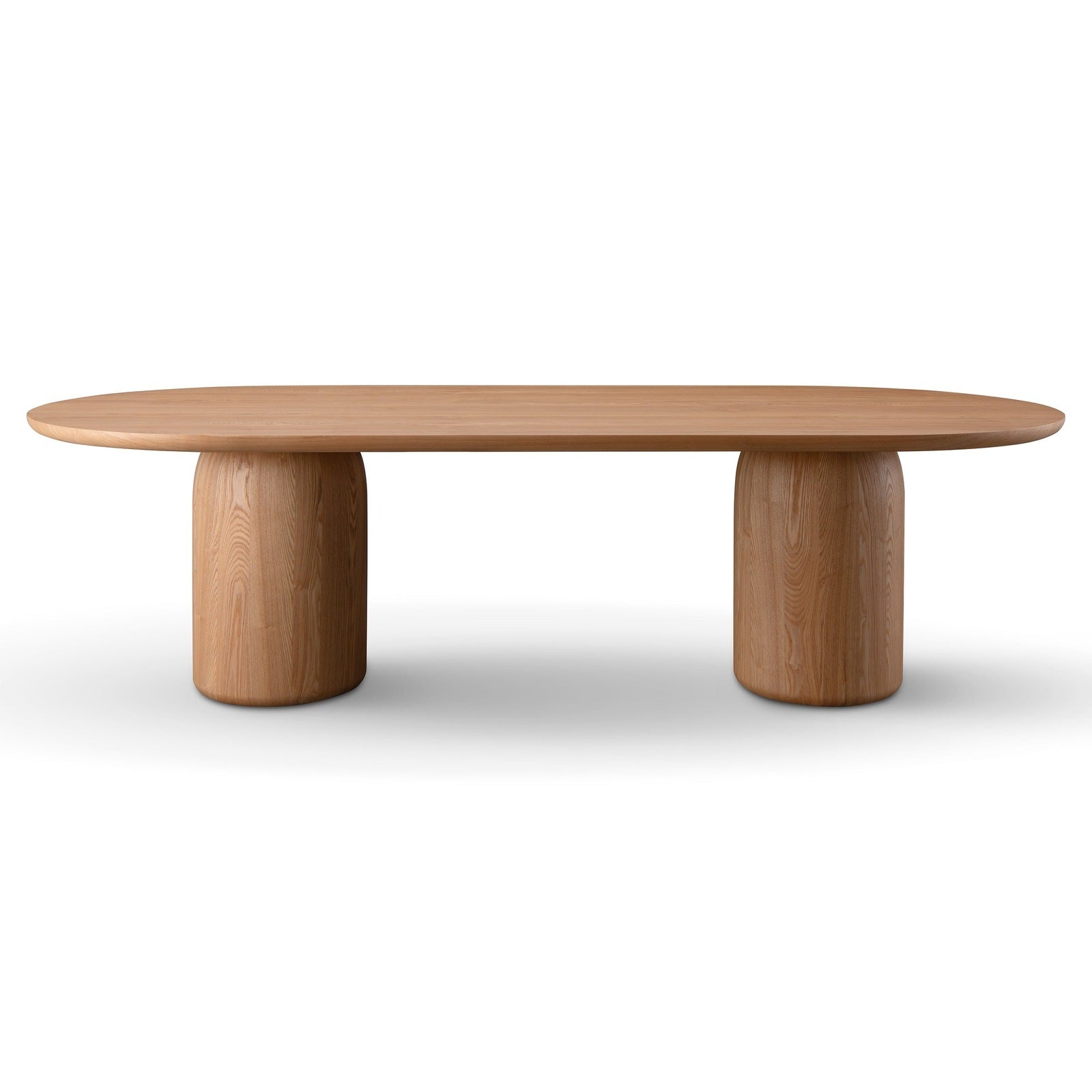 Tide Twin Pedestal Dining Table Oak