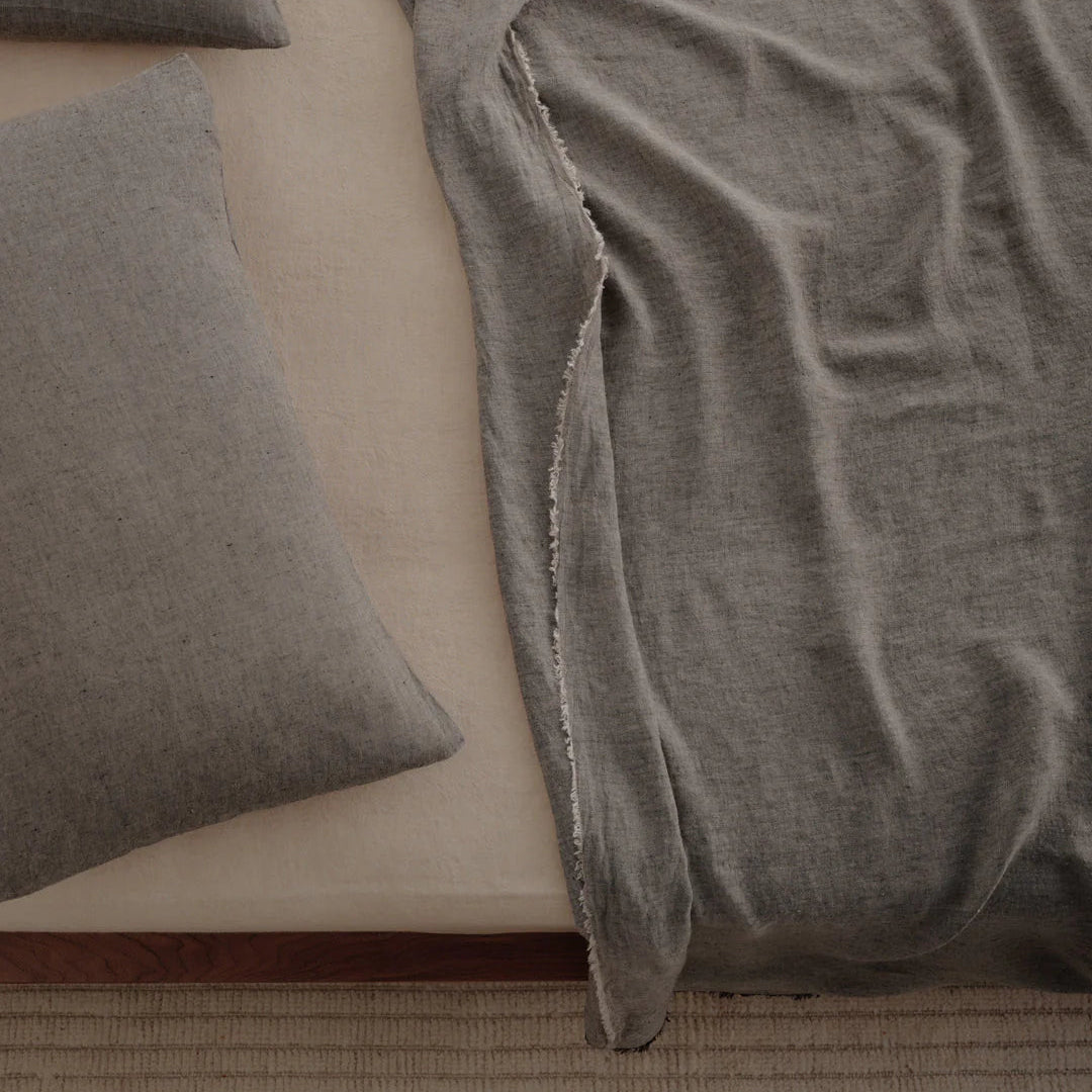 Basix Linen Pillowcase - Nox