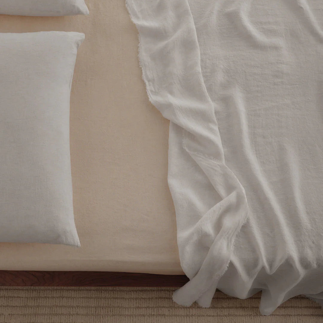 Basix Linen Pillowcase - Petra