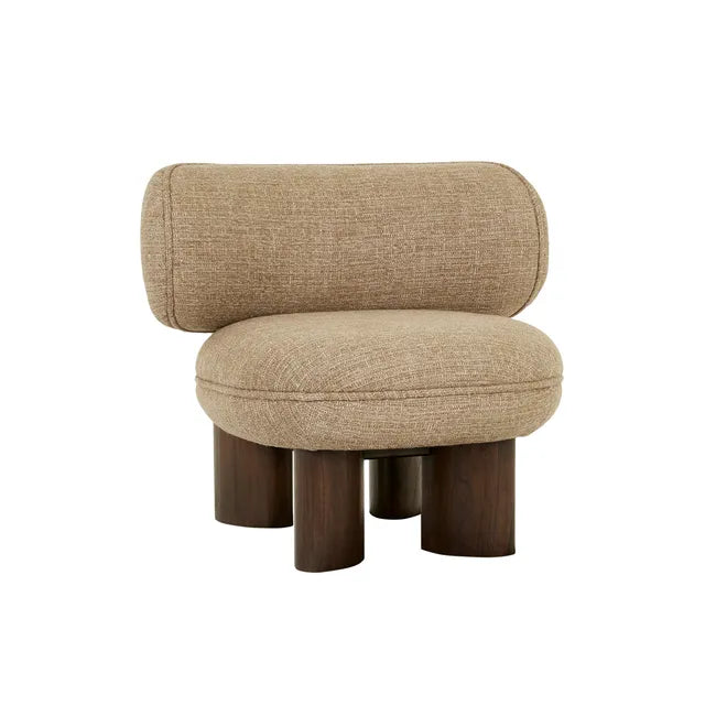 Arturo Timber Leg Occasional Chair