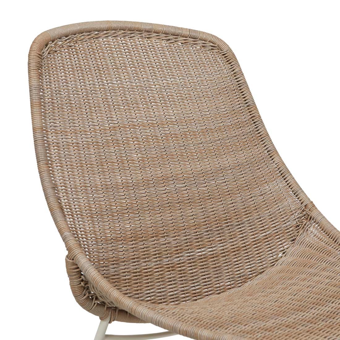 Granada Scoop Closed Weave Dining Chair - Coastal Living