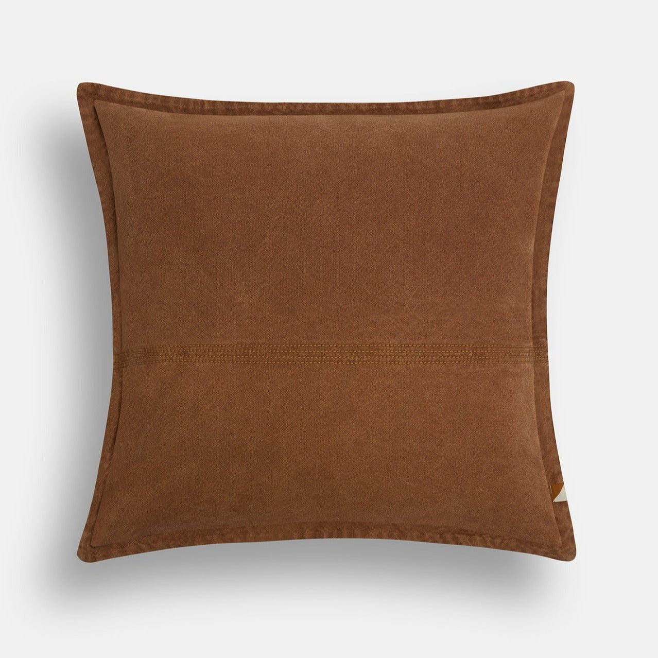 Camp In Cushion Toffee Brown - Coastal Living