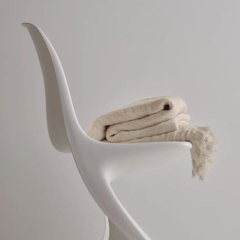 Crush Linen Throw Blanket - Ayrton Melange