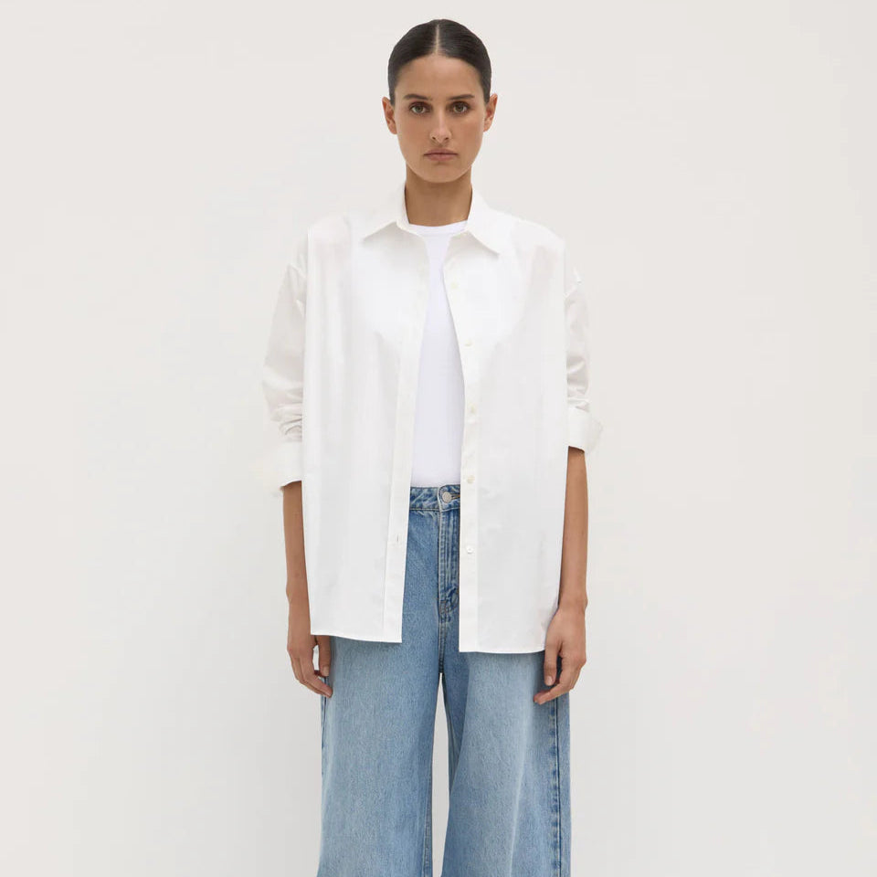 Marigold Poplin Long Sleeve Shirt