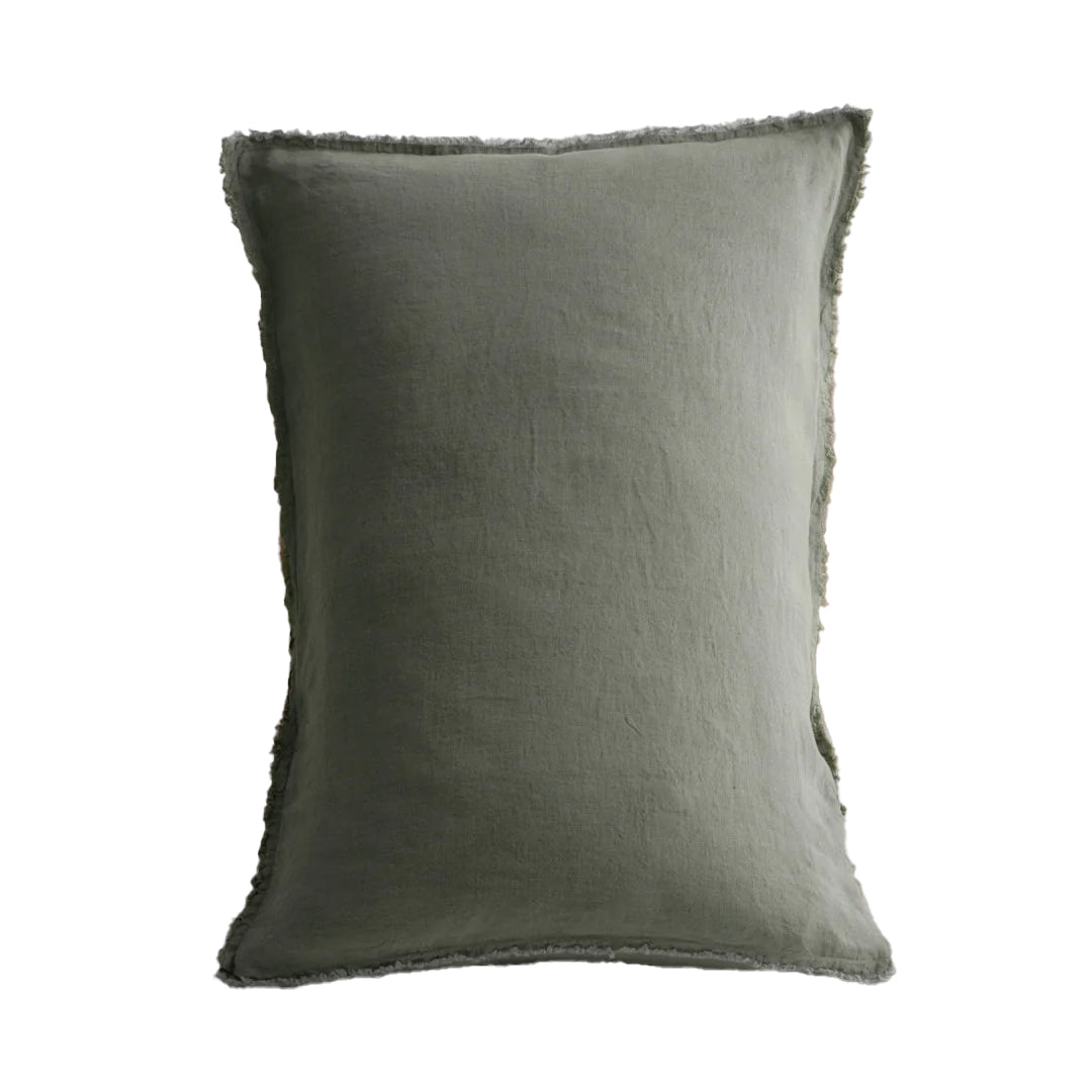 Flocca Linen Pillowcase - Mare