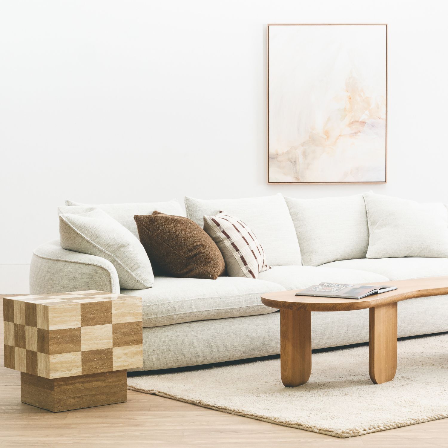 Checkmate Side Table