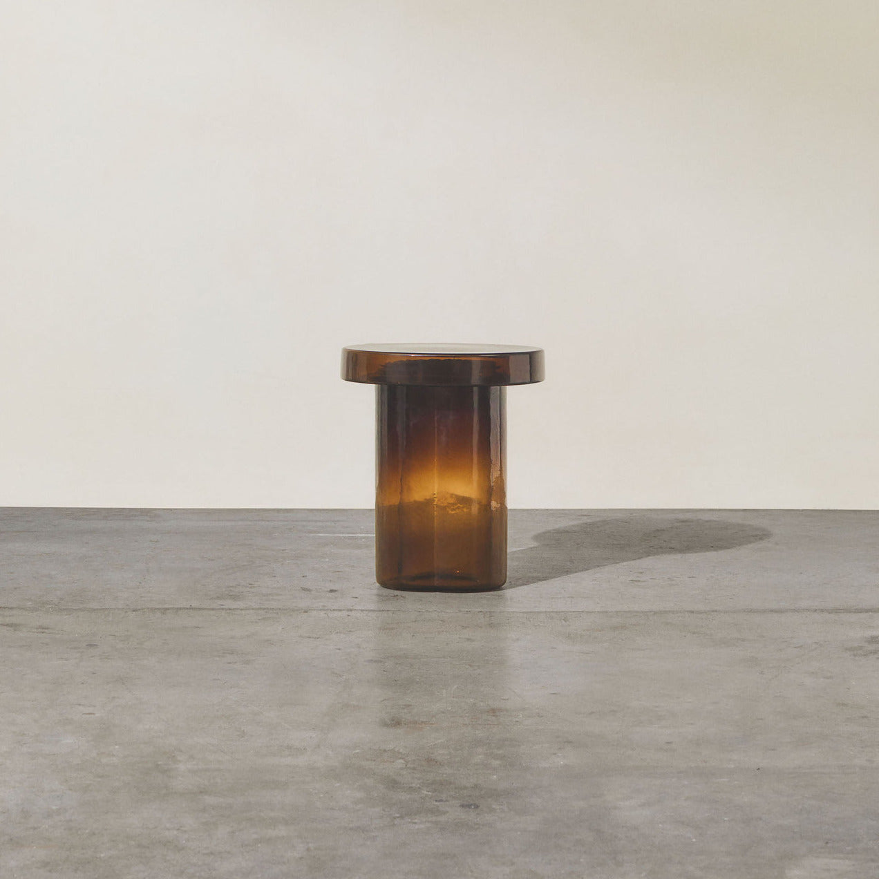 Jensen Glass Sidetable