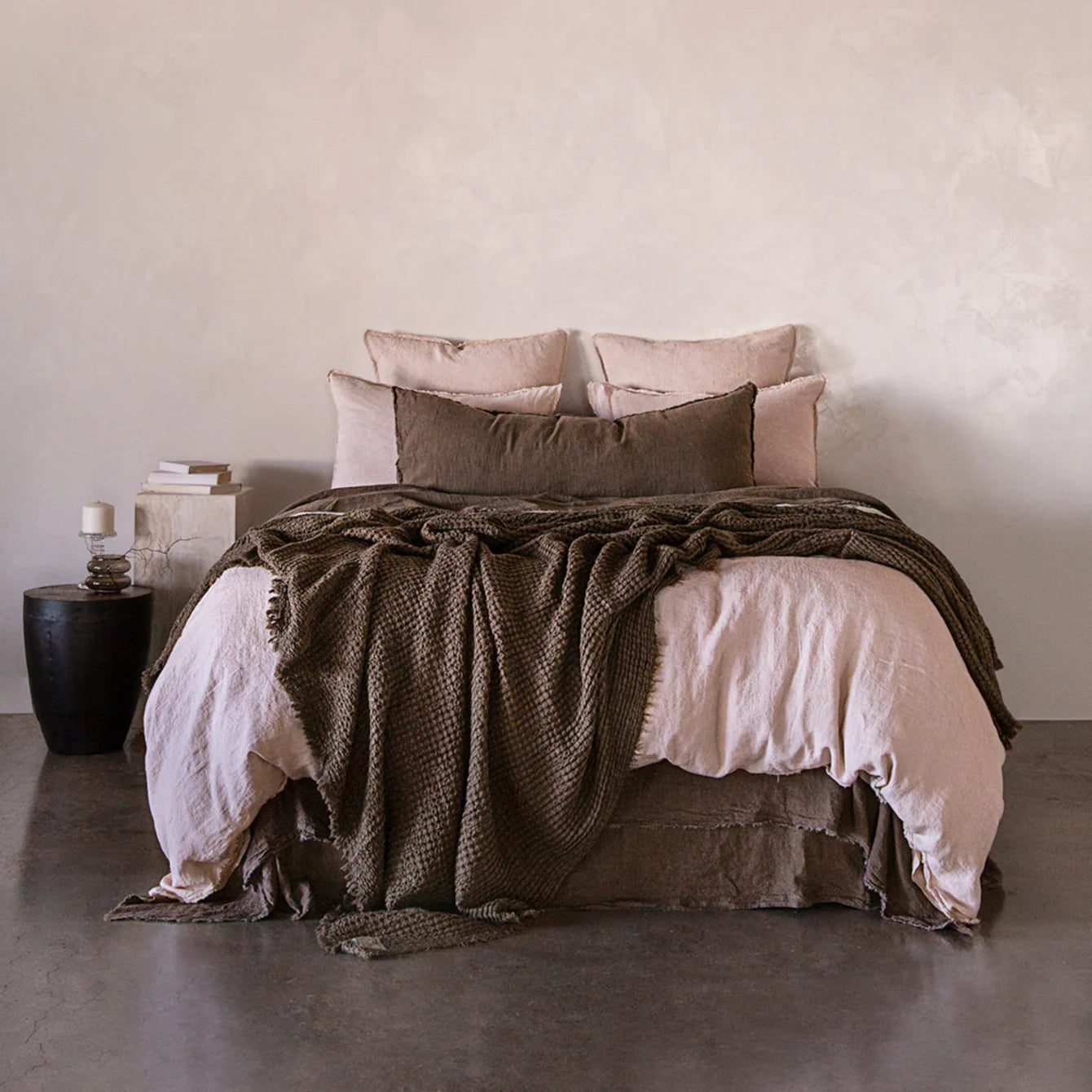 Flocca Linen Blanket - Bere