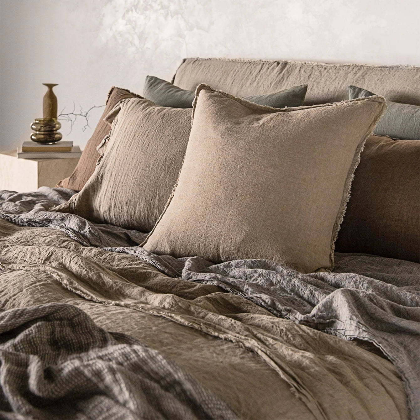 Flocca Linen Cushion - Cep