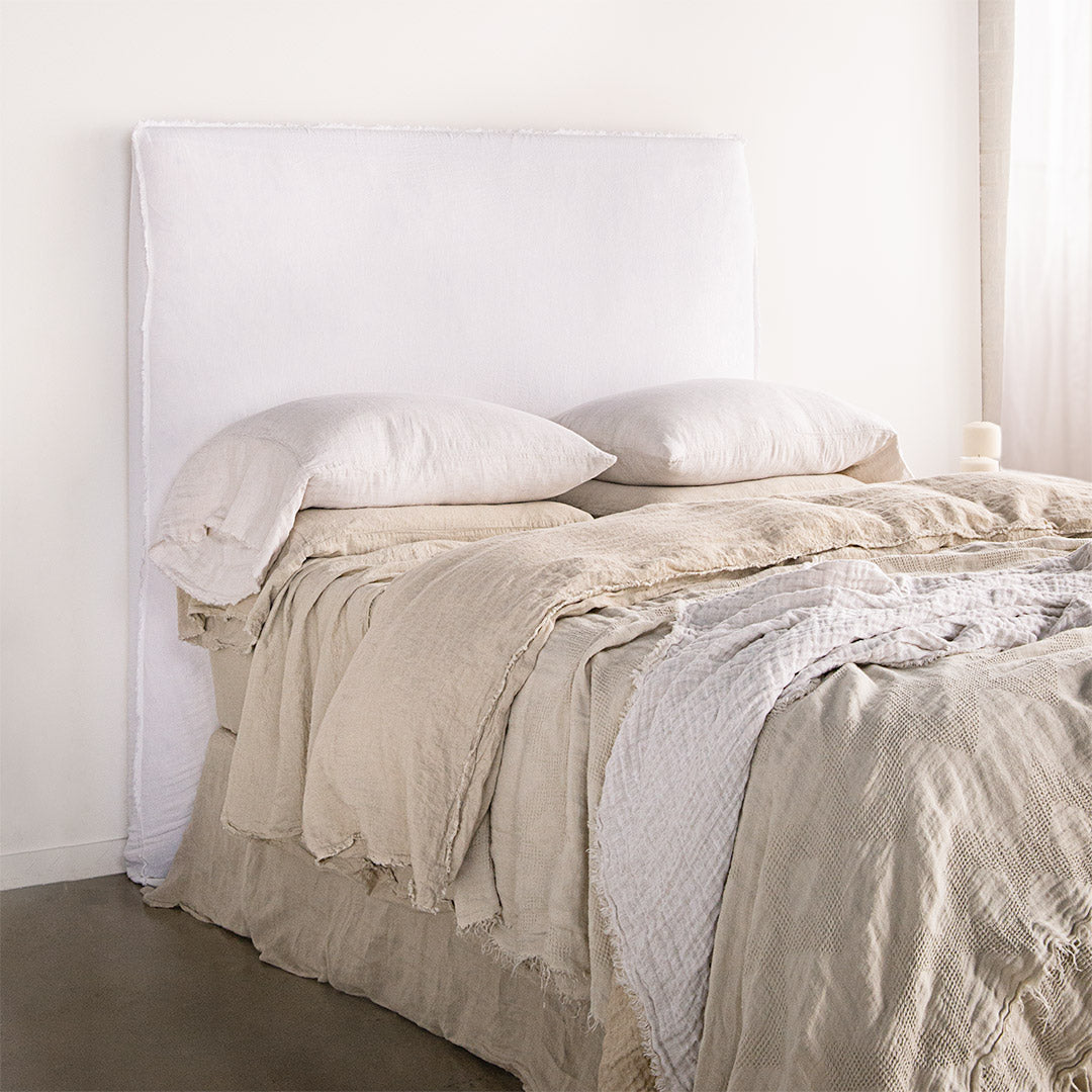 Flocca Linen Duvet Cover - Sable