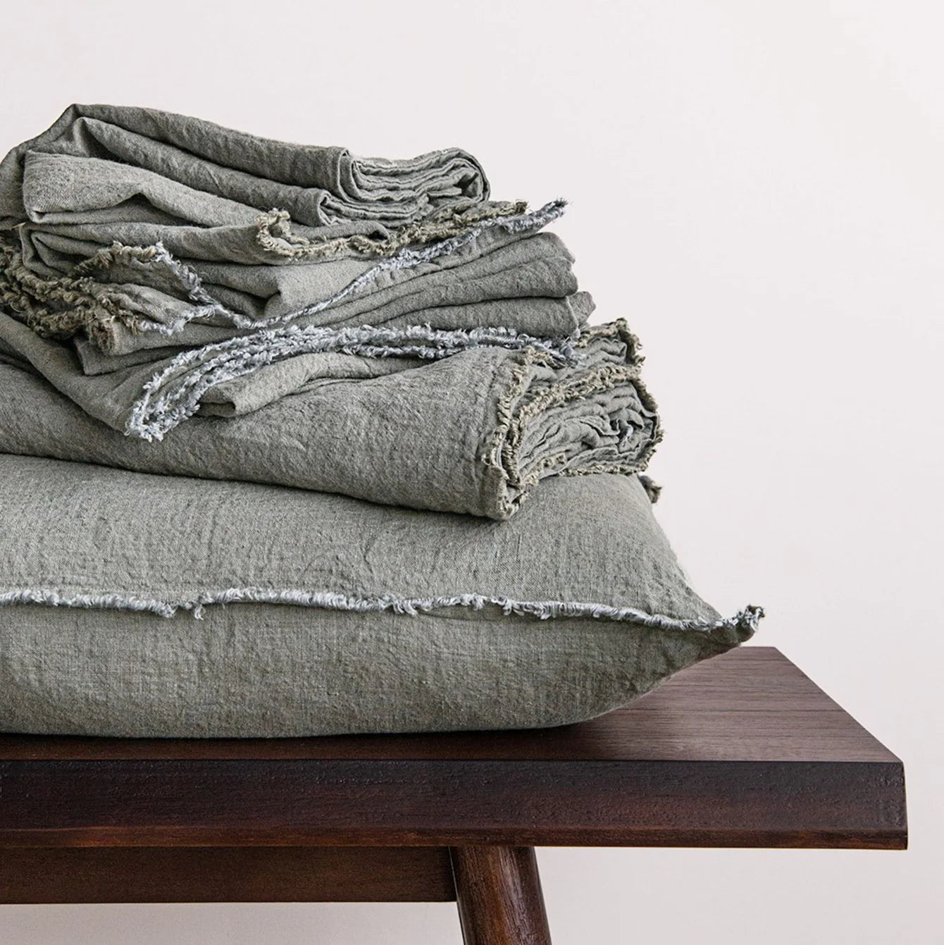 Flocca Linen Cushion - Mare