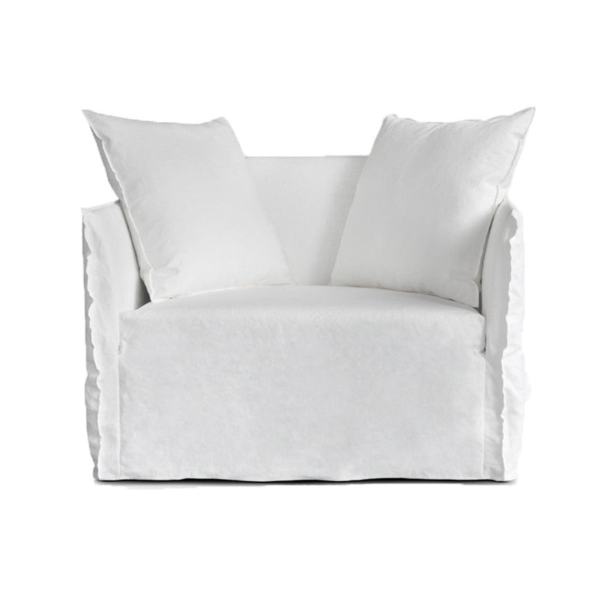 Loose Linen Love Seat - Coastal Living
