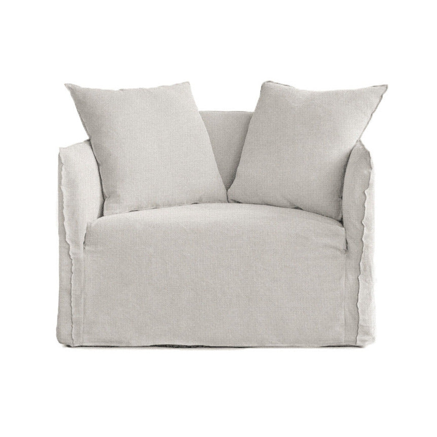 Loose Linen Love Seat - Coastal Living