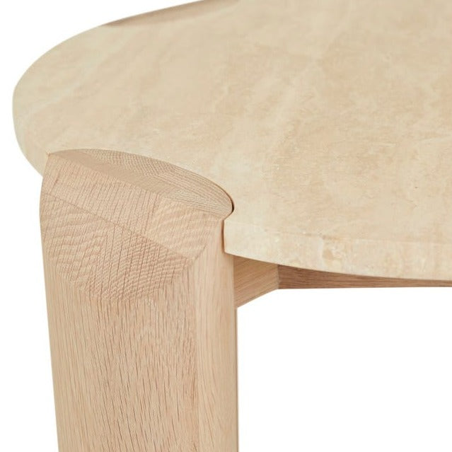 Willa Side Table Travertine