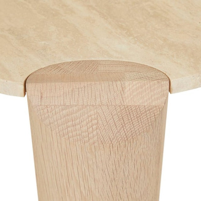 Willa Side Table Travertine