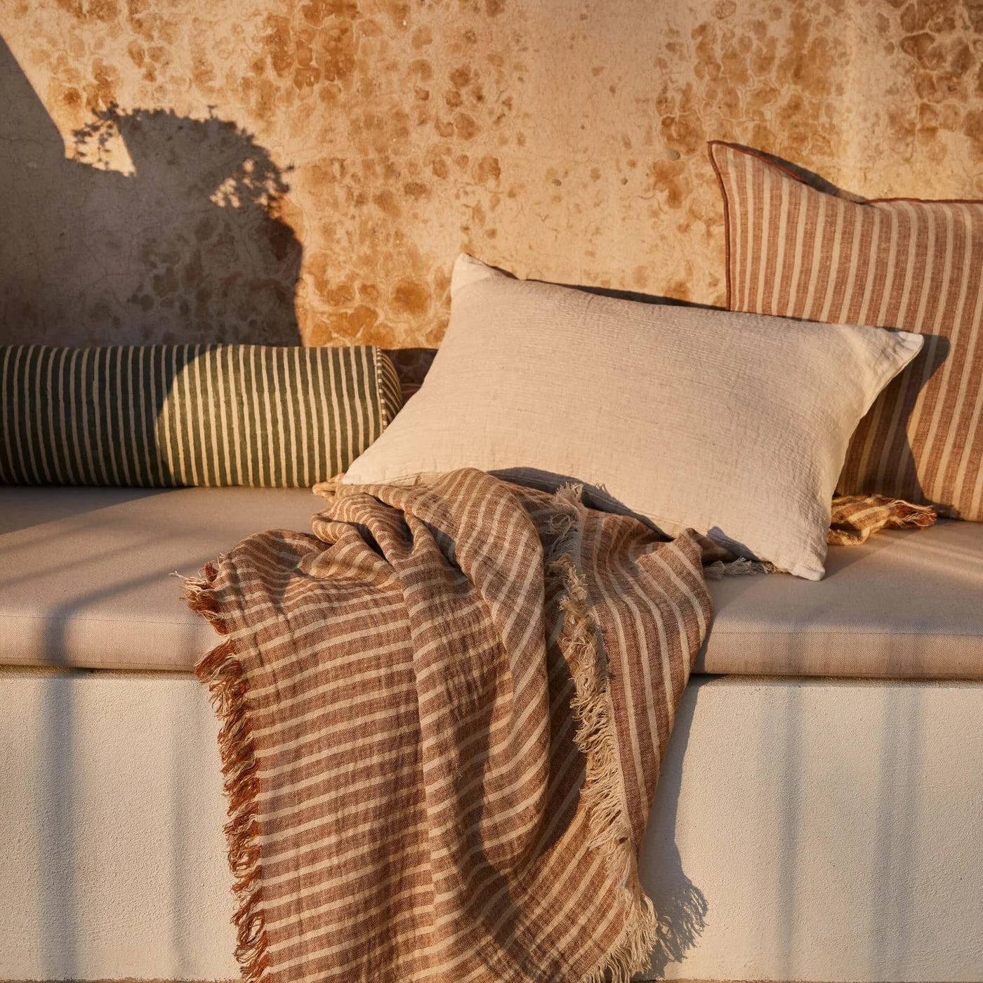 Linen Bolster Cushion