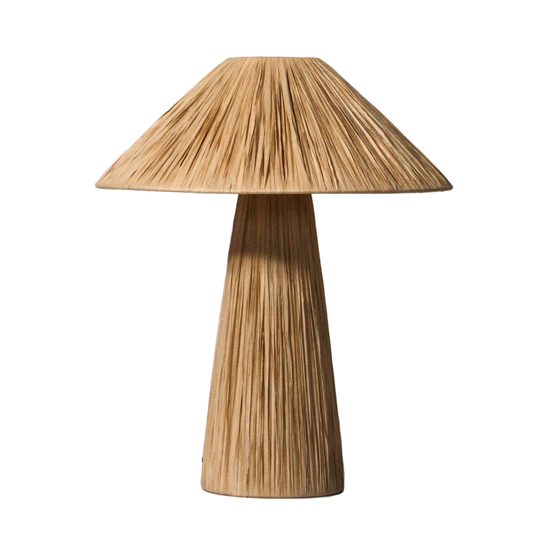 Ourea Raffia Table Lamp Natural - Coastal Living