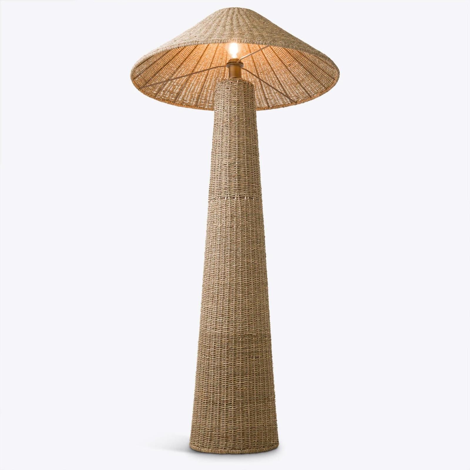 Seagrass Floor Lamp
