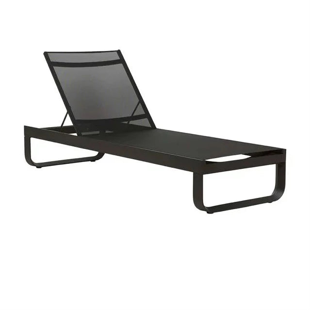 Pier Curve Sunbed Black