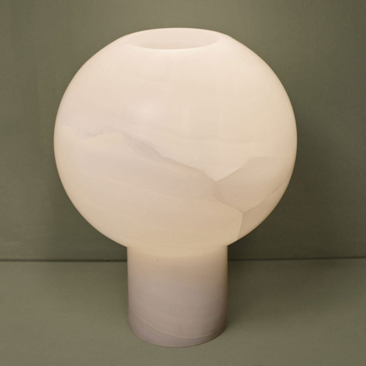 Onyx Stone Oracle Lamp