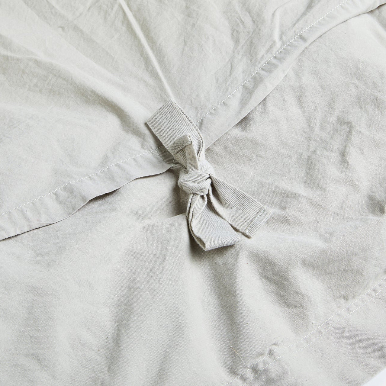 Organic Canvas Duvet Cover - Coastal Living