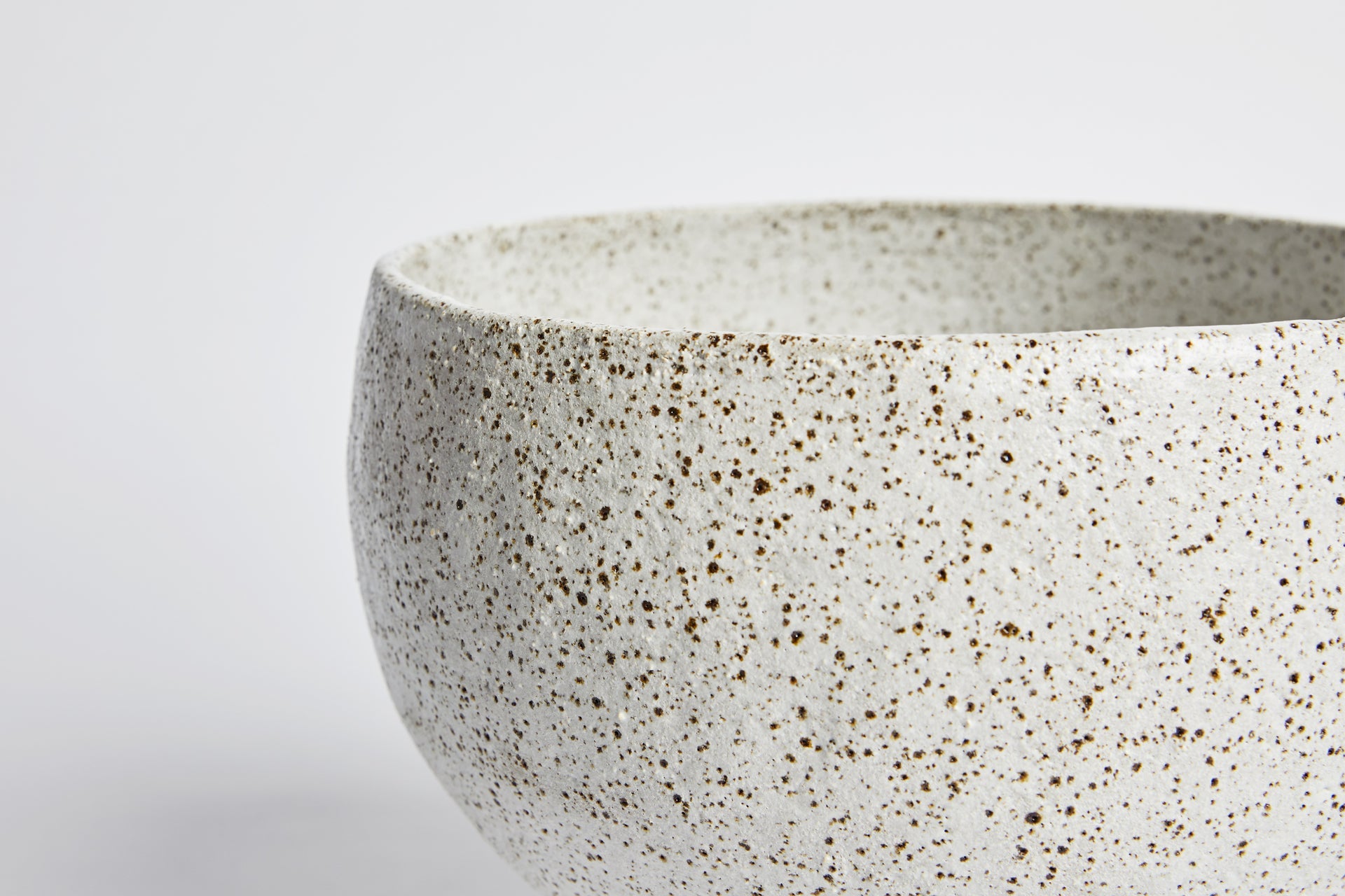 Speckled Raku Vessel