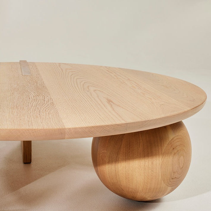 Rounded Curved Detail Coffee Table