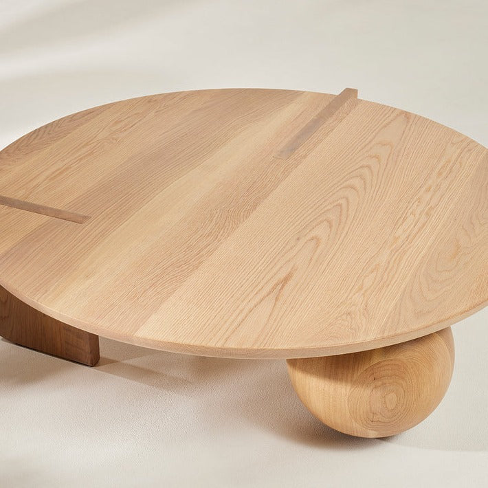 Rounded Curved Detail Coffee Table