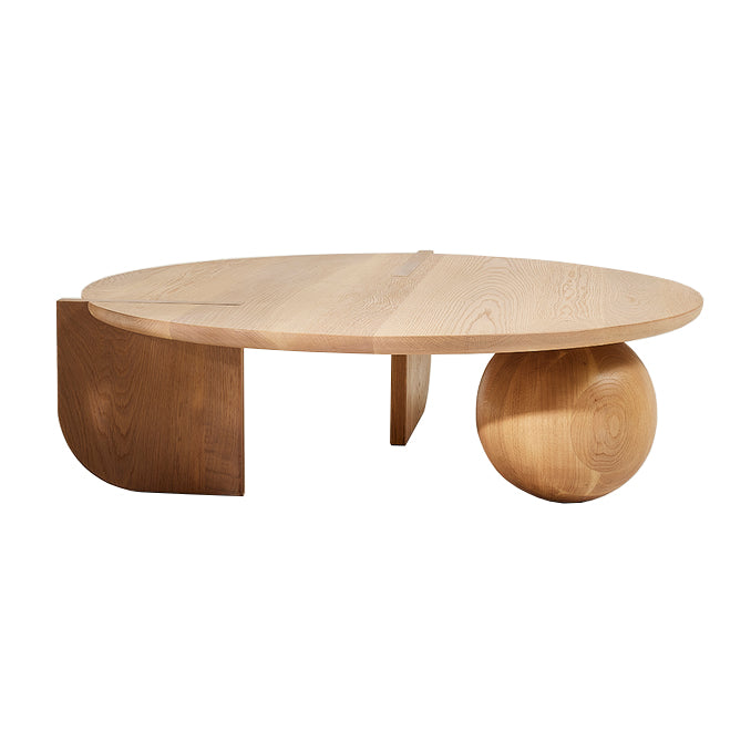 Rounded Curved Detail Coffee Table