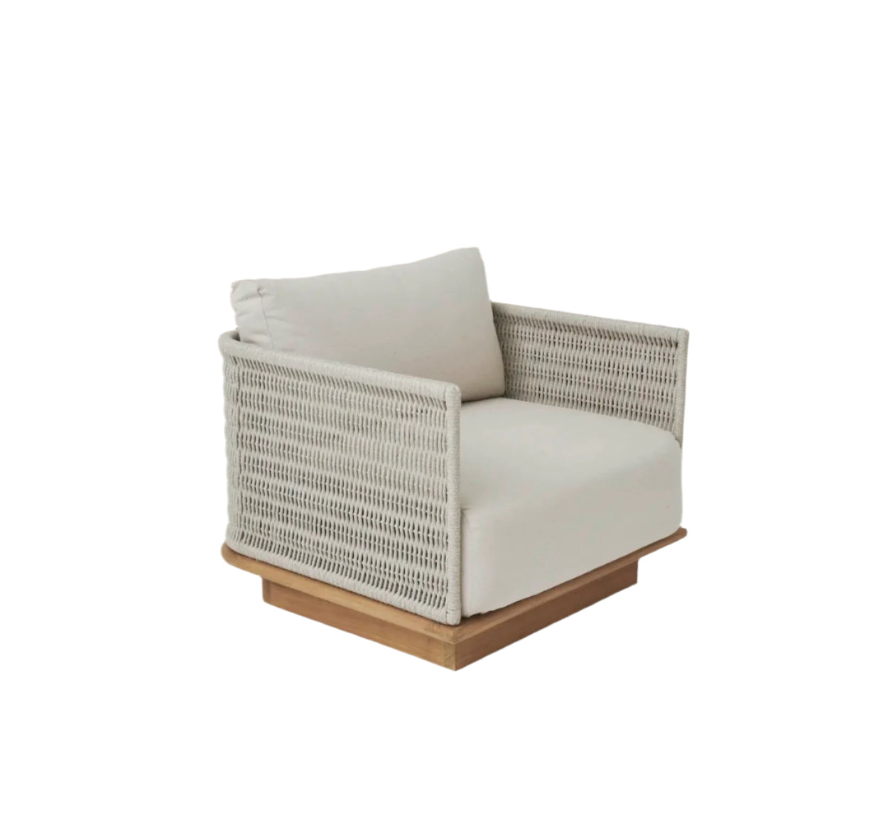 Broulee Woven Rope Lounge Chair