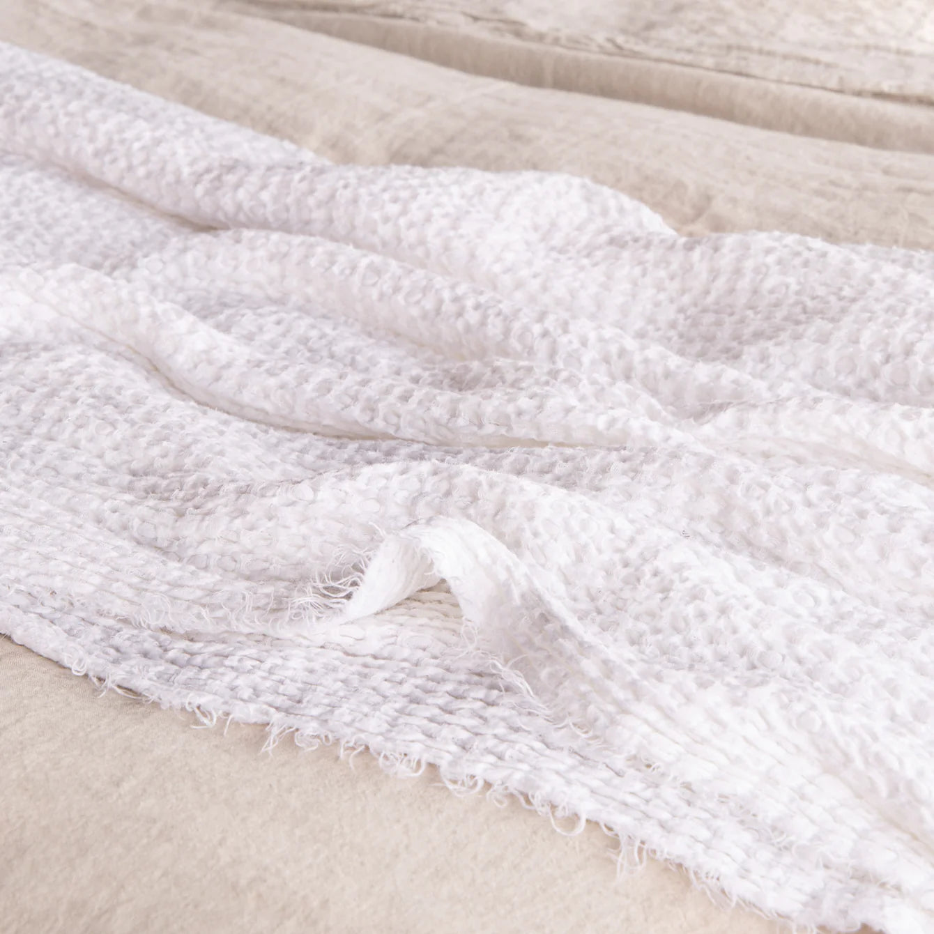 Flocca Linen Blanket - Ayrton