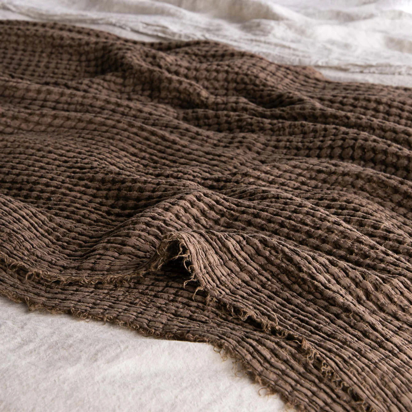 Flocca Linen Blanket - Bere