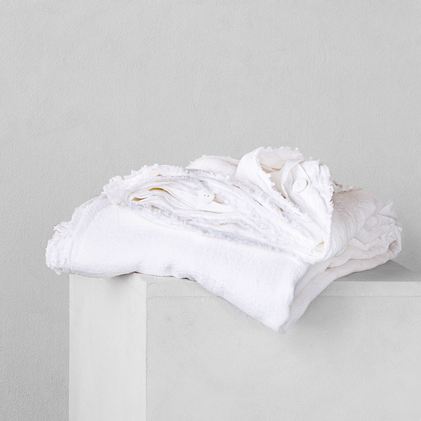 Flocca Linen Duvet Cover - Aryton