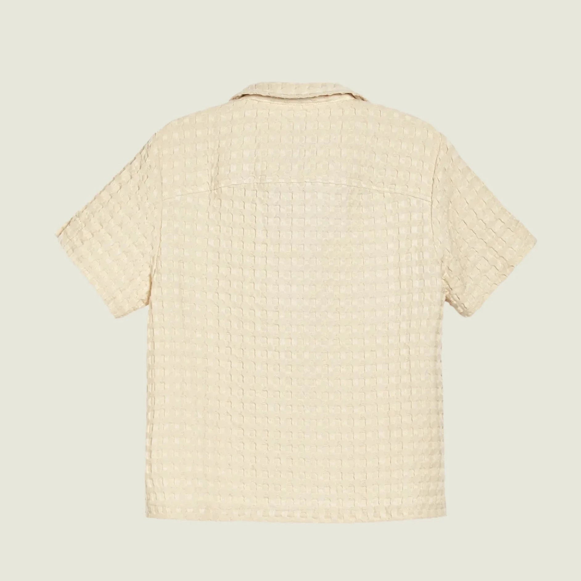 Ecru Jaffa Waffle Shirt - Coastal Living