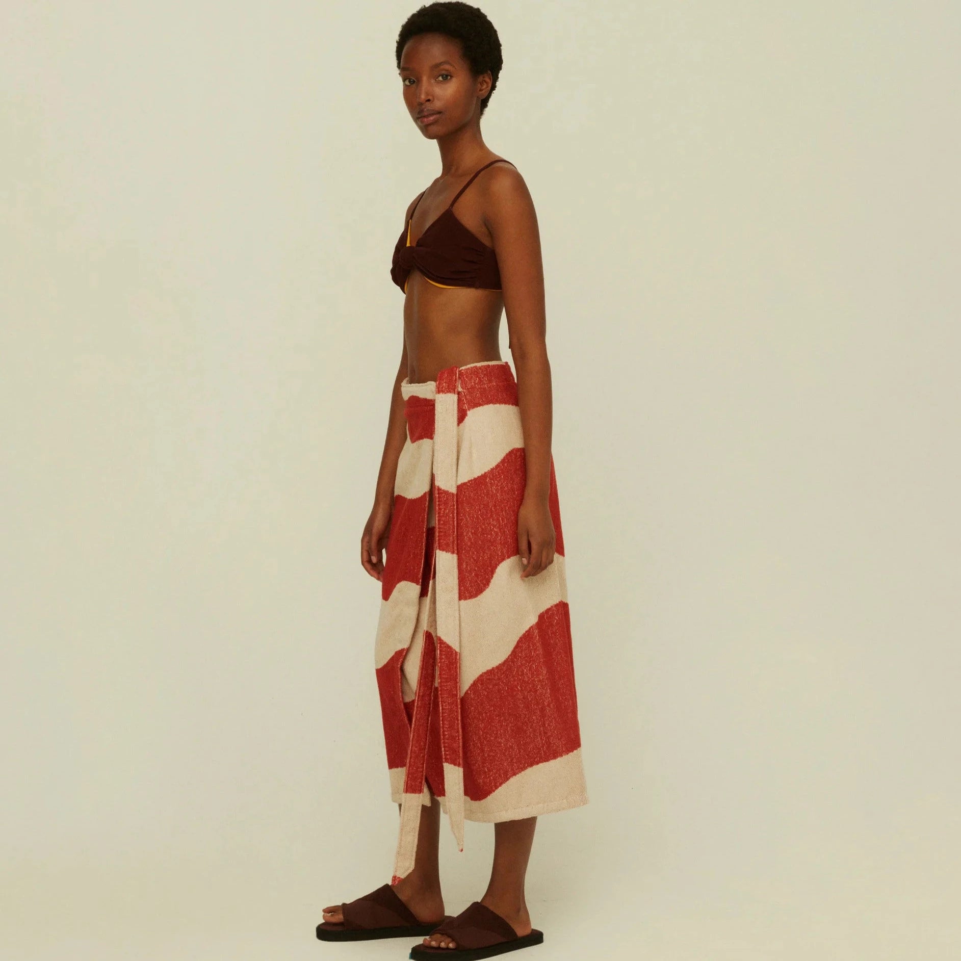 Amber Dune Terry Skirt - Coastal Living