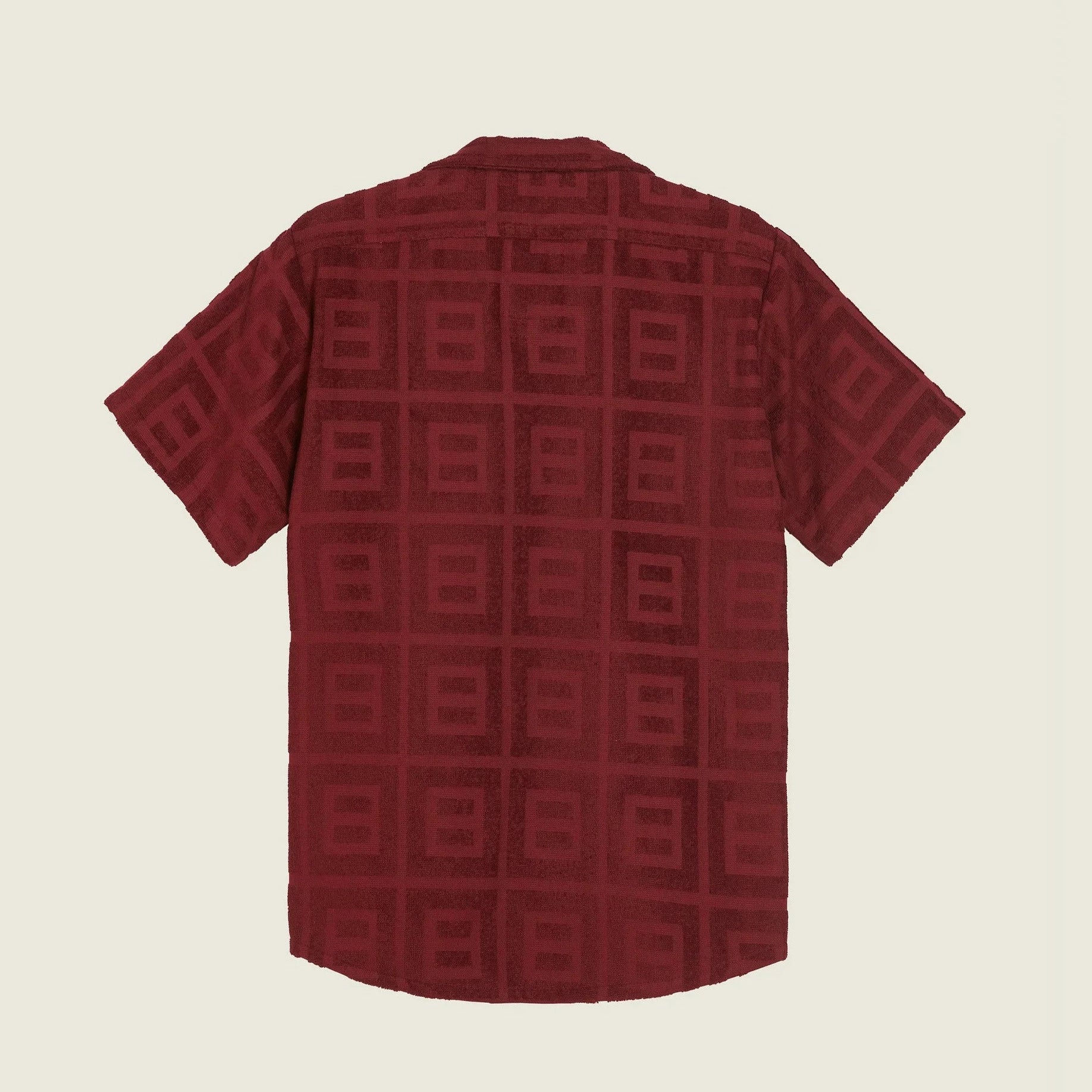 Burgundy Terrace Cuba Terry Shirt