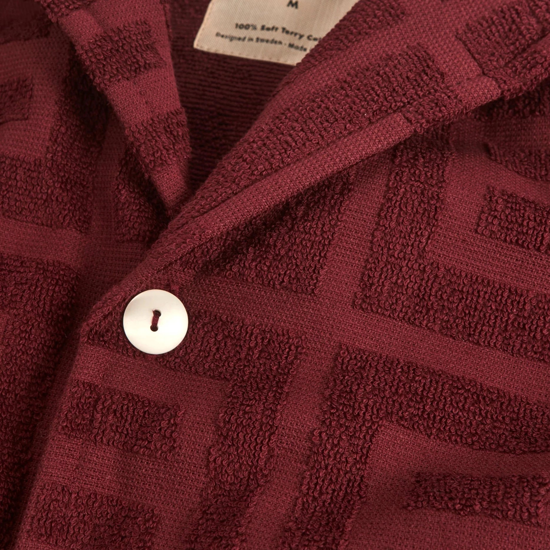 Burgundy Terrace Cuba Terry Shirt