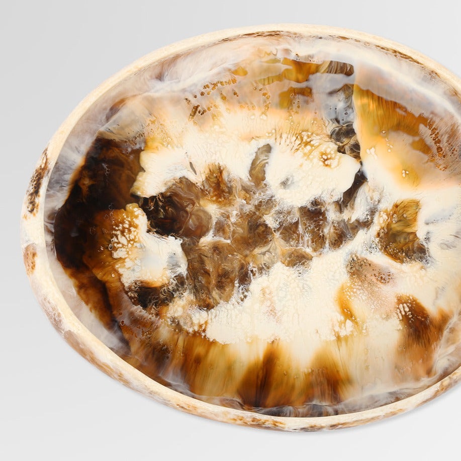 Large Resin Rock Bowl