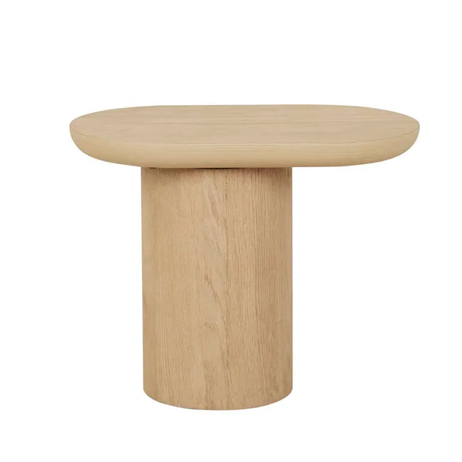 Seb Pedestal Side Table